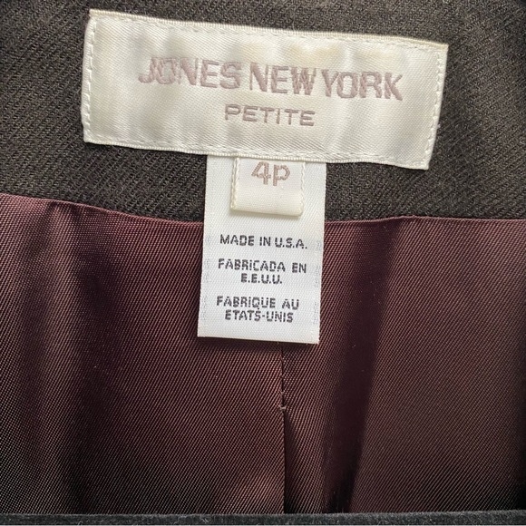 Jones New York Wool Equestrian Blazer - Picture 12 of 14